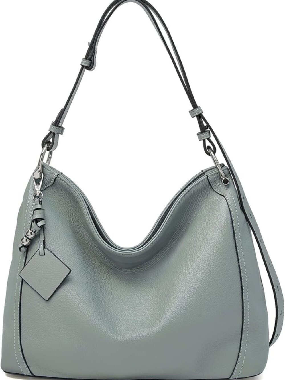 Stylish Leather Hobo Bag for Women | Slouchy Shoulder Purse Handbag